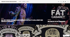 Desktop Screenshot of mardigrasmag.com